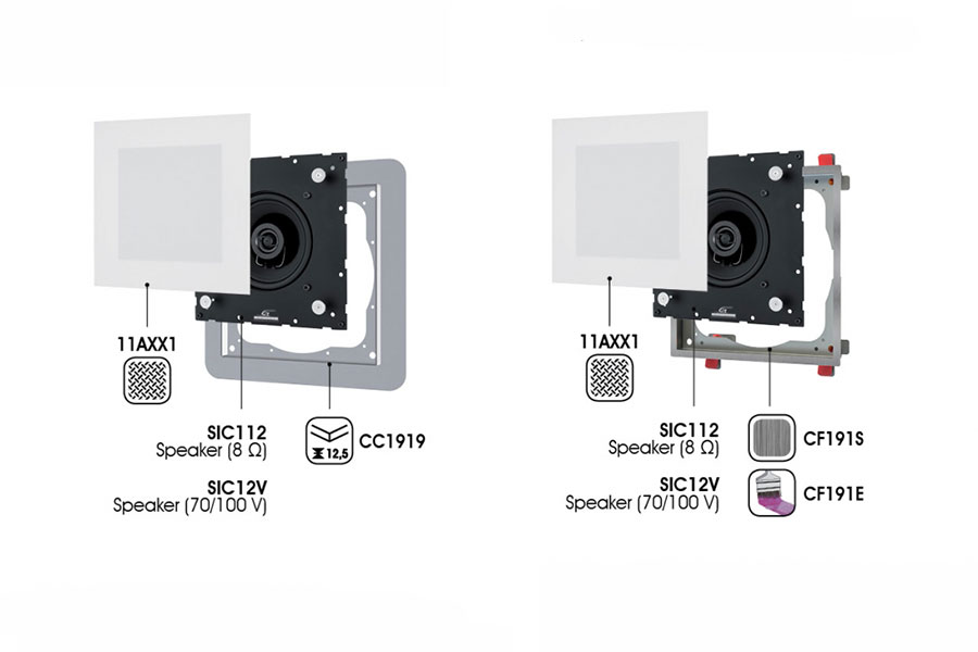 in wall speaker Garvan SIC112