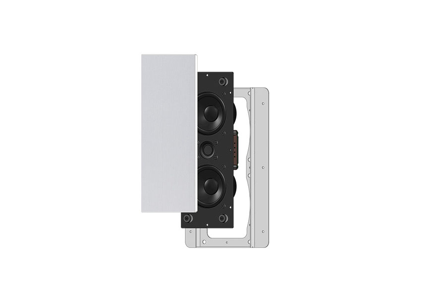 slim in wall speakers Garvan SIC308