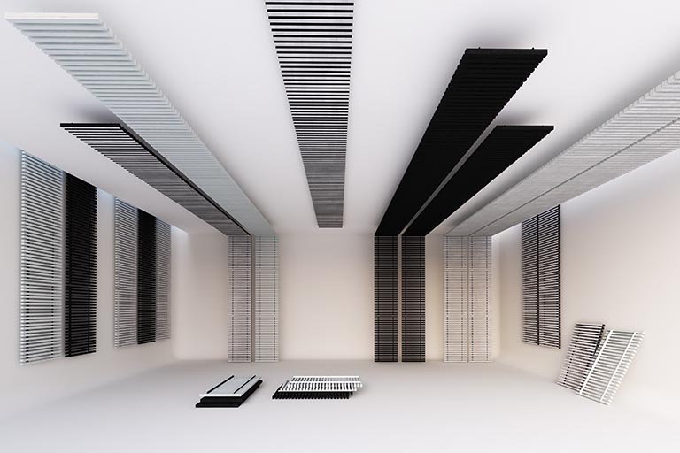 Modular acoustic panels Rail Garvan Acoustic