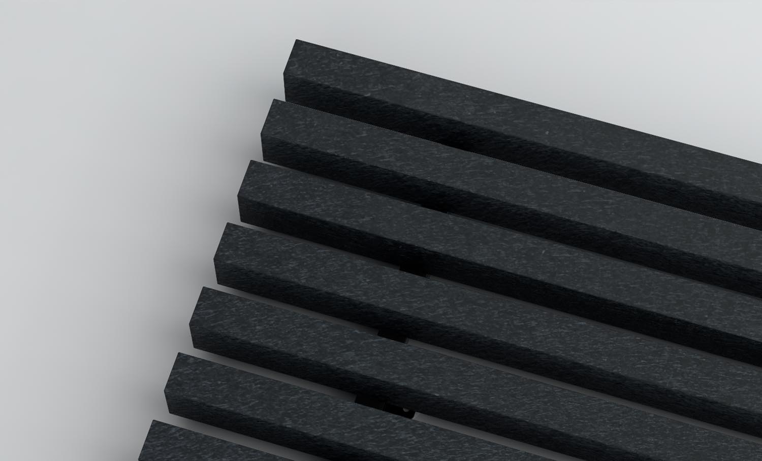 Panneau acoustique modulaire Rail Garvan Acoustic